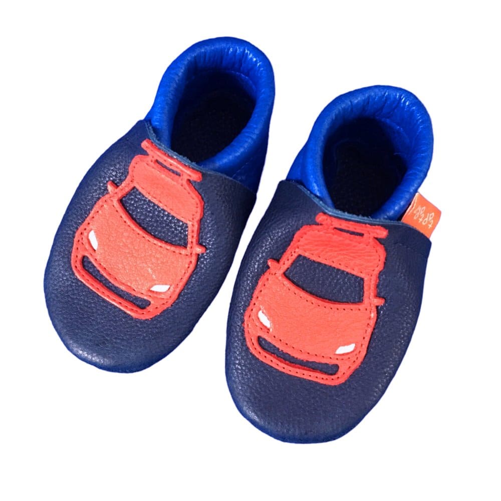 Lederschuhe mit Automotiv von Tap Tap