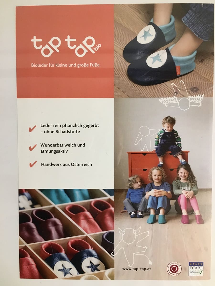 Lederhausschuhe von Tap Tap im Wichtelshop