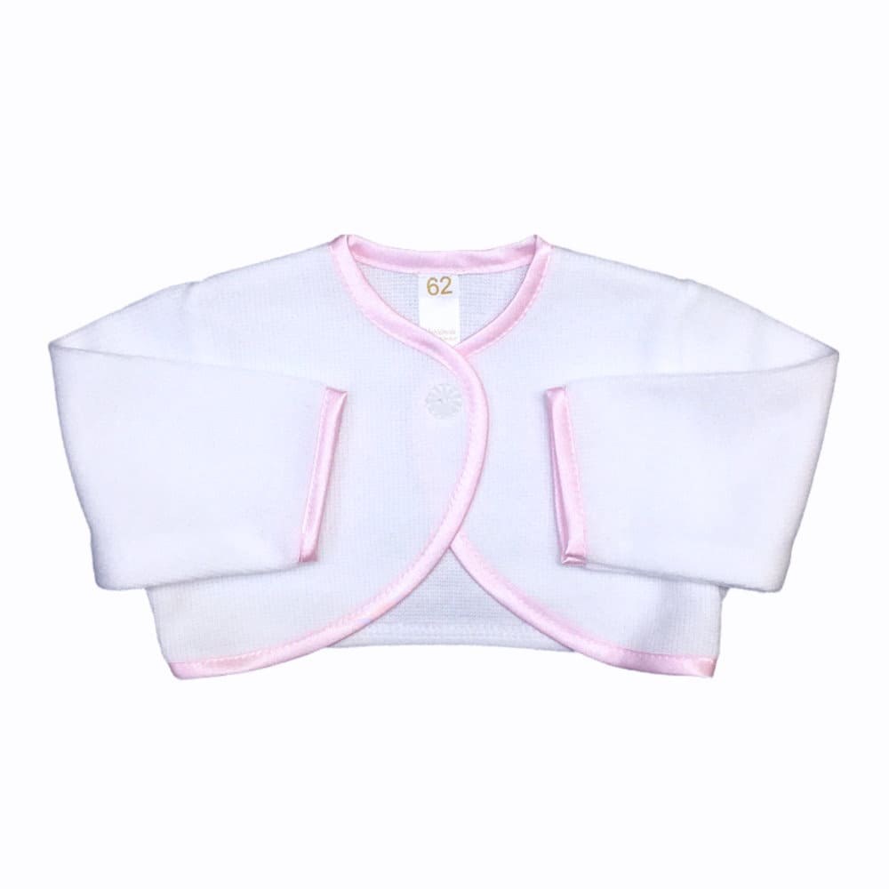 Boleros in rosa ,weiss oder elfenbein