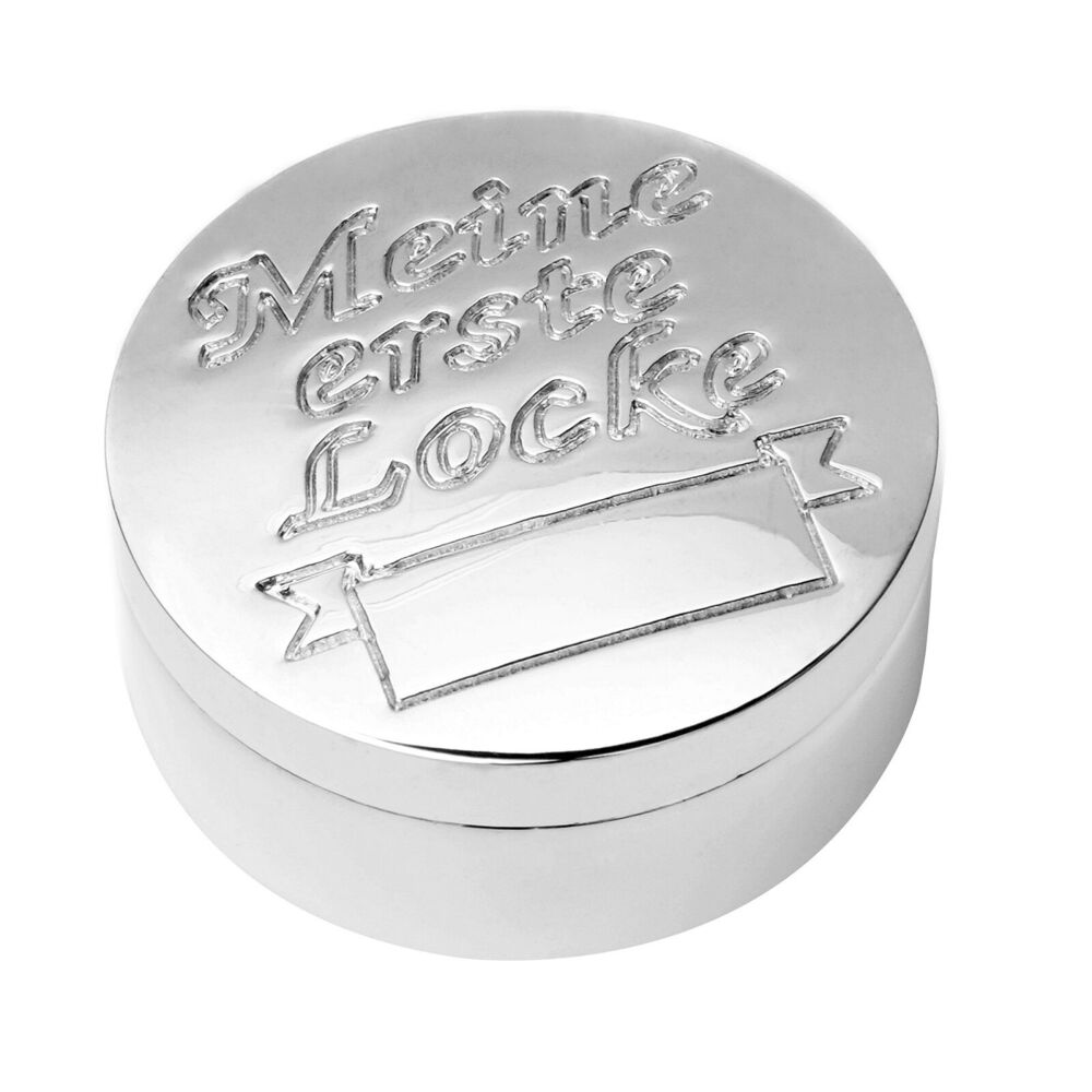 Versilberte Lockendose