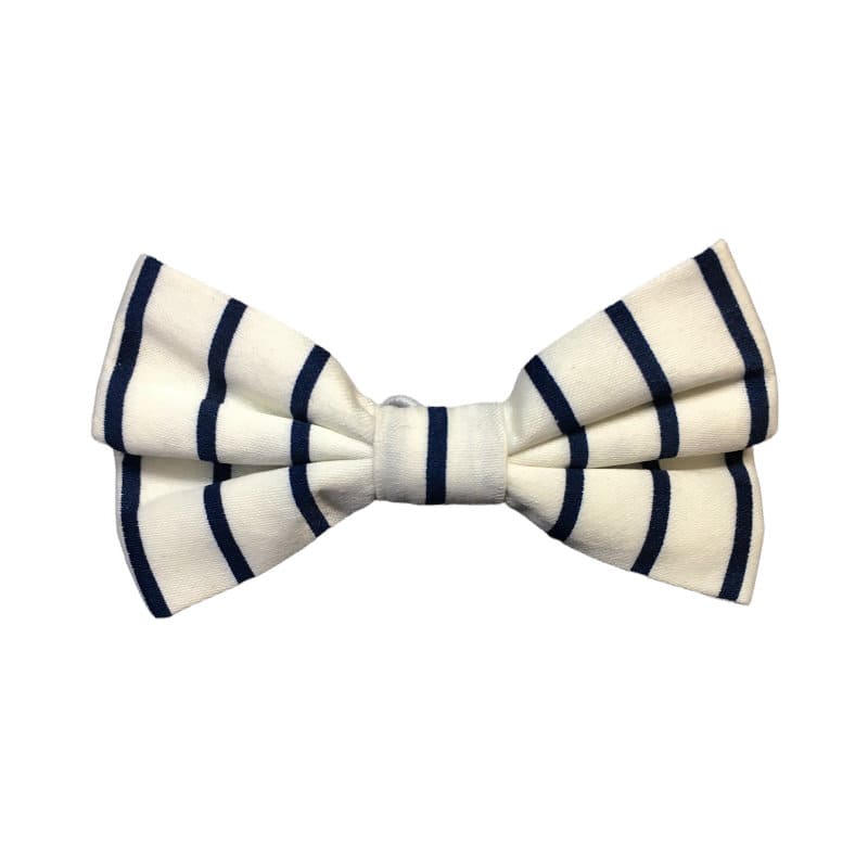 Taufe Masche Fliege gestreift