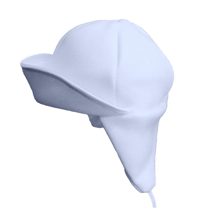 Taufmütze weiss für Winter