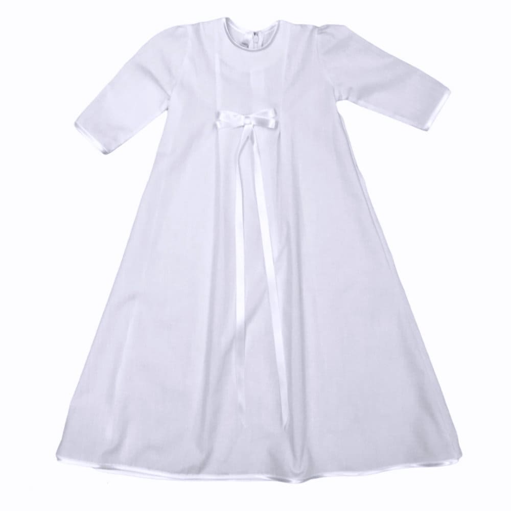 Taufkleid unisex in weiss