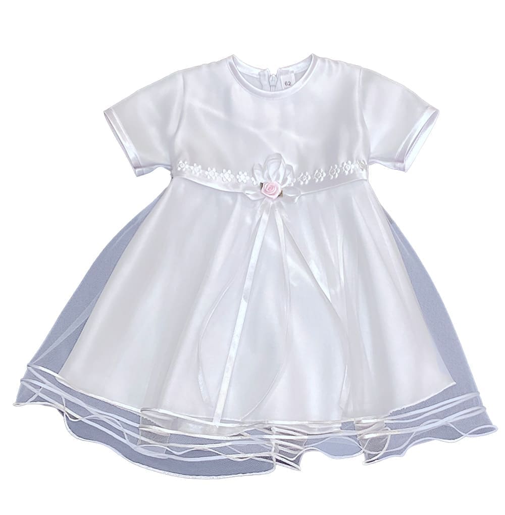 Taufkleid für Mädchen in weiss