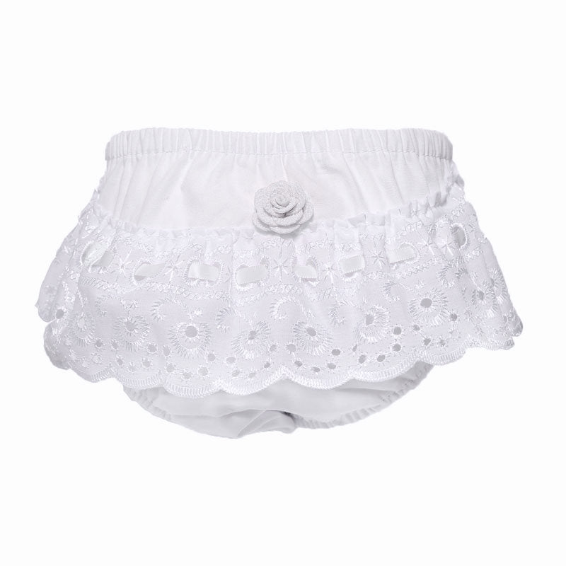 Rüschenhose Windelhose für Taufe mädchen