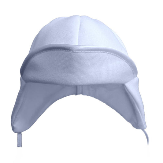 Pilotenmütze Taufmütze Taufhut Winter Junge warm