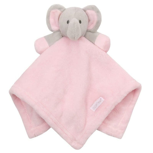 Schmusetuch-Kuscheltuch-Schnuffeltuch Elefant in rosa
