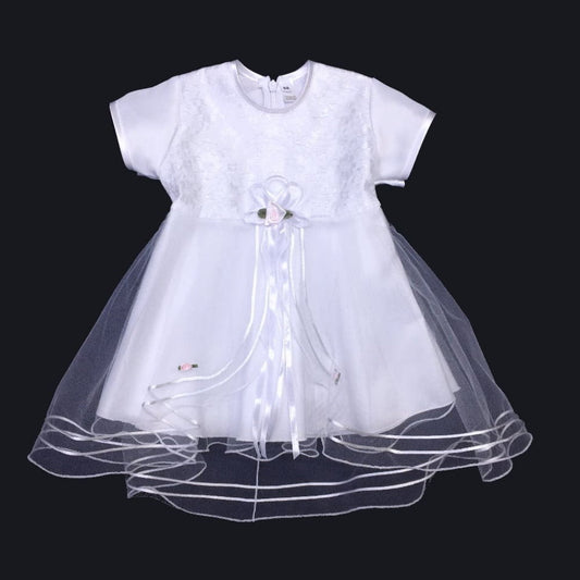 Taufkleid Lisa in kurzarm