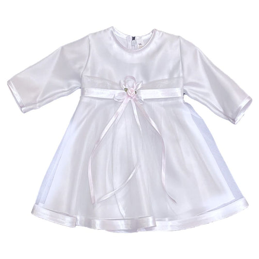 Taufkleid Lucy für Mädchen in weiss