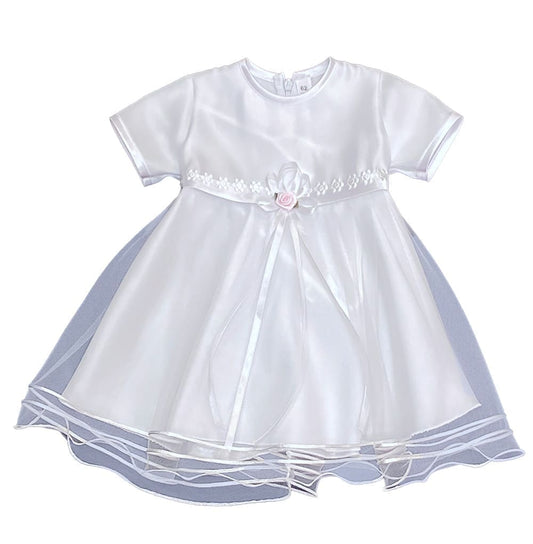 Taufkleid für Mädchen in weiss