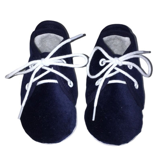 Taufschuhe in navy für Jungen