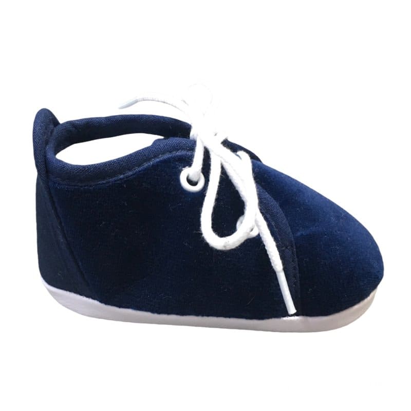 Taufschuhe aus Samt für Winter