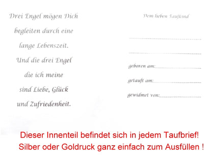 Innentext für taufbrief